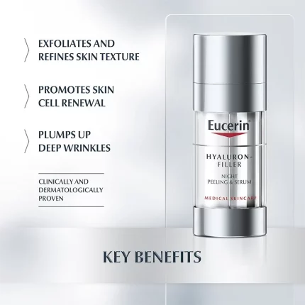 Eucerin Hyaluron-filler Night Peeling & Serum 30ml