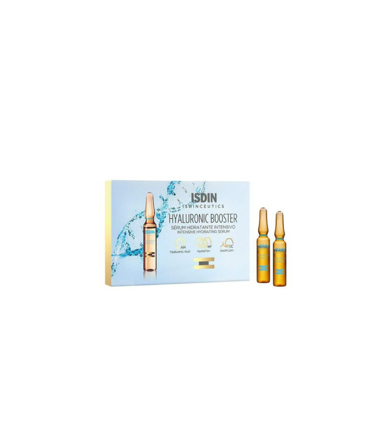 Isdin Ampoules Hyaluronic Booster 10 Units - Dr Brands