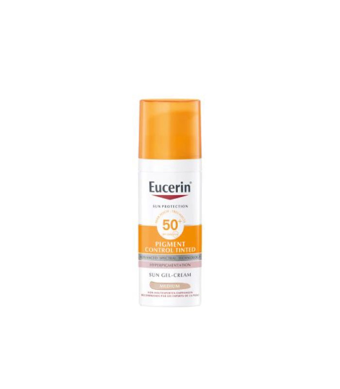 Eucerin Sun Even Pigment Perfector Sun Fluid SPF 50+ Tinted Medium - Dr ...