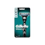 مقبض ماكينة حلاقة جيليت ماك 3 وشفرة واحدة لإعادة التعبئة