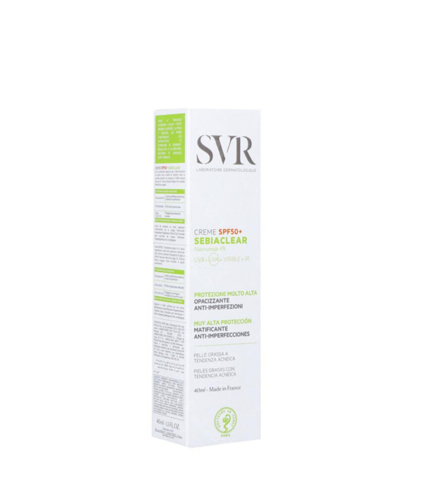 SVR sebiaclear creme spf 50+ sebiaclear - Dr Brands