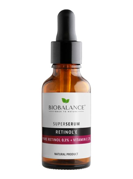 Biobalance Pure Retinol 0.3% + Vitamin E 2% Super Serum, 30ml