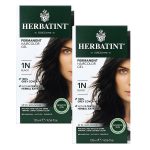 HerbatintN1 Permanent Haircolor Gel,  Black