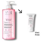 SVR Cleansing Gel for Dry and Sensitive Skins, 1 Liter