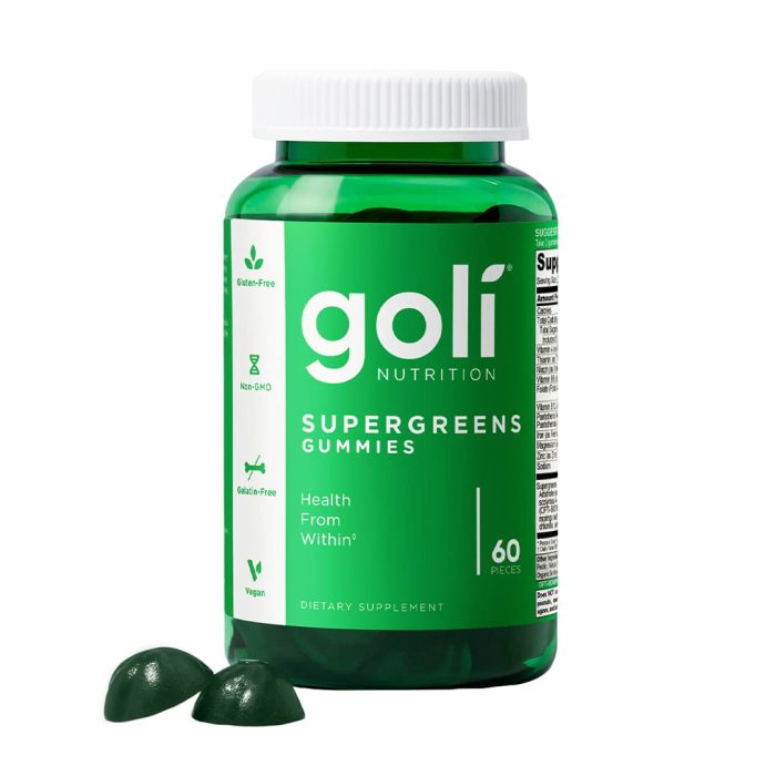 Goli SuperGreen Vitamin Gummy