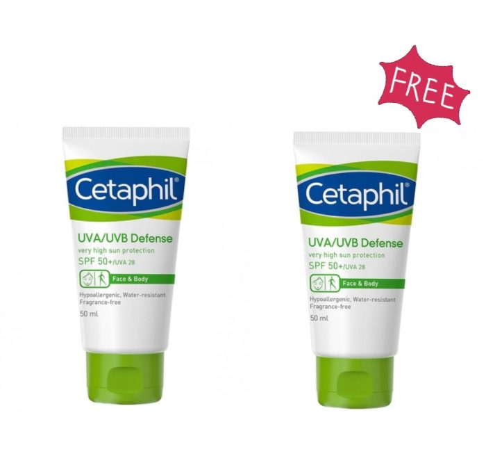 Cetaphil Sun UVA/UVB Defense SPF 50- 50 ml