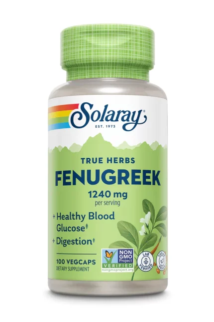 سولاراي بذور الحلبة 1240 ملغم Solaray Fenugreek Seed