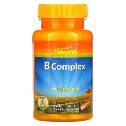 Thompson B Complex with C – 60 Tablets
