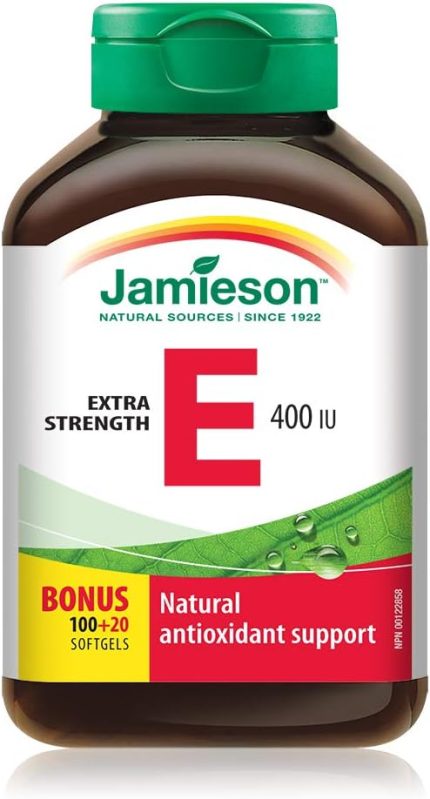 Jamieson Vitamin E 400 IU120 Capsules