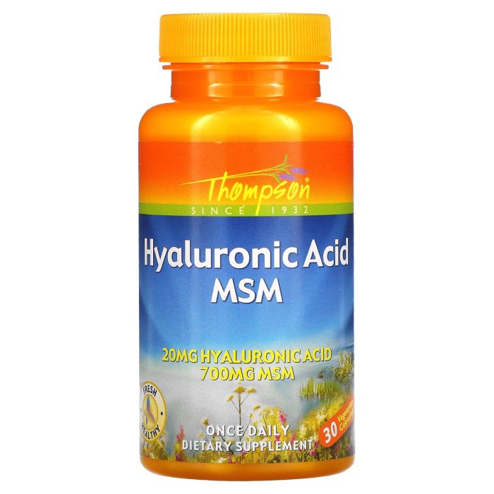 Thompson Hyaluronic Acid + MSM,
