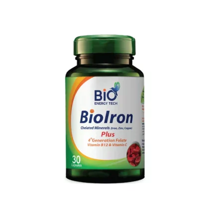 BIO ENERGY TECH BIO IRON PLUS 30 CAPSULES
