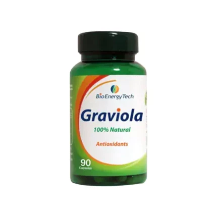 BIO ENERGY TECH NATURAL GRAVIOLA LEAVES 90 CAPSULES