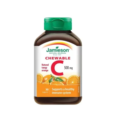 JAMIESON VITAMIN C 500 MG CHEWABLE 30 TABLETS