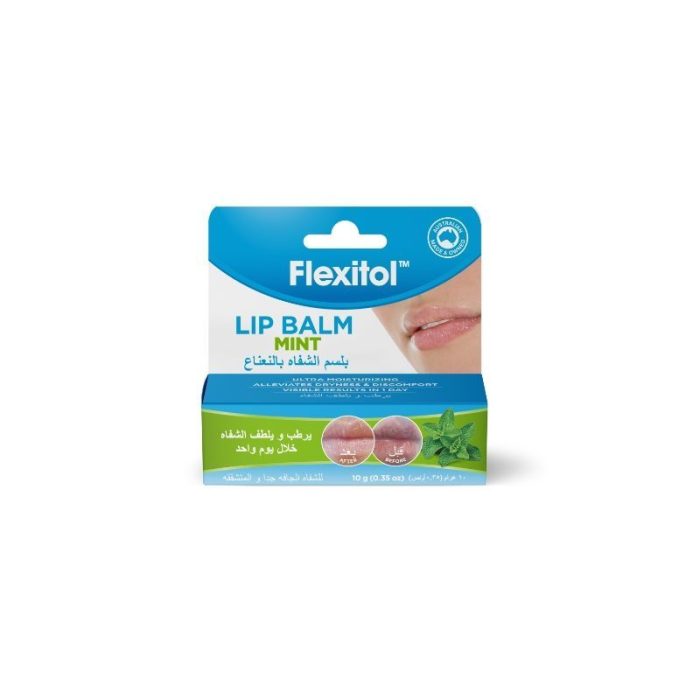 Flexitol Lip Balm Mint 10gm