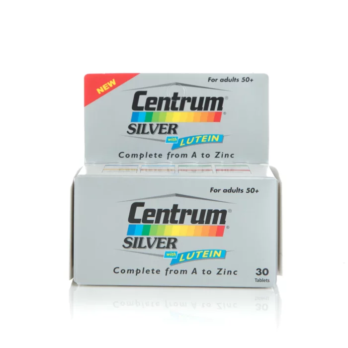 Centrum Silver With Lutein 50+ Years 30 Tablets