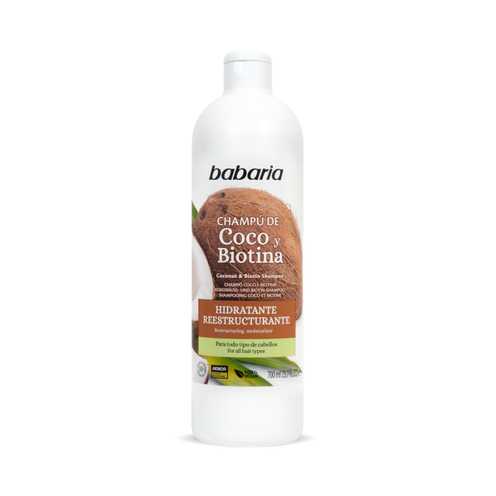 Babaria Coconut and BIOtin Moisturizing Shampoo