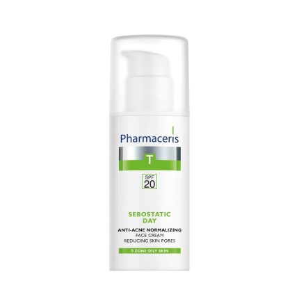 Pharmaceris T ANTI-ACNE NORMALIZING FACE CREAM SPF 20 كريم لمعالجة البشرة المعرضة لحب الشباب من فارماسيريز