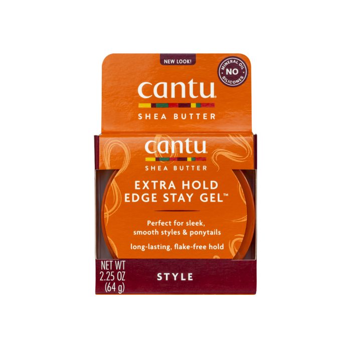 Cantu- SHEA BUTTER-EXTRA HOLD EDGE STAY GEL.