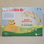 Lo Bello Baby Biscuits 5 Cereals