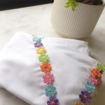 ملابس صلاة بناتي مقاس كبير 9-11 سنة أبيض