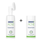نوفاكلير غسول رغوي لللبشرة الدهنية والمعرضة للحبوب + عبوة إعادة تعبئة مجانا Novaclear ACNE