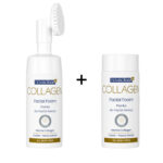 نوفاكلير كولاجين غسول رغوي + علبة إعادة تعبئة مجانا Novaclear COLLAGEN